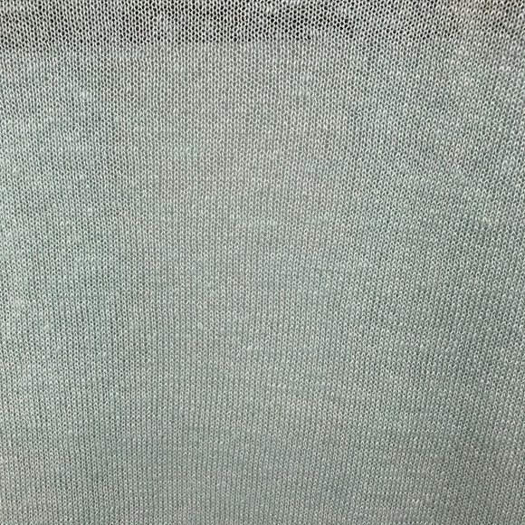 Talbots Womens Blue Linen Blend Long Sleeve Lightweight Cardigan Sweater Size SP - Picture 5 of 8